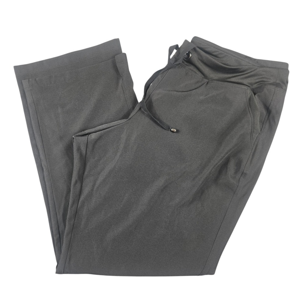 Skechers by Barco Scrub Pants Mens 3XL Black Drawstring Cargo Stretch Medical